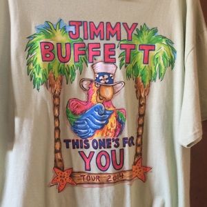 NEW! Never worn! Jimmy Buffet 2014 Tour shirt